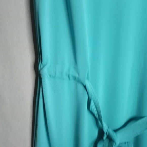 Adrienne Vittadini Women's Casual Comfort Mint Green Sleeveless Dress Size M - Picture 5 of 10